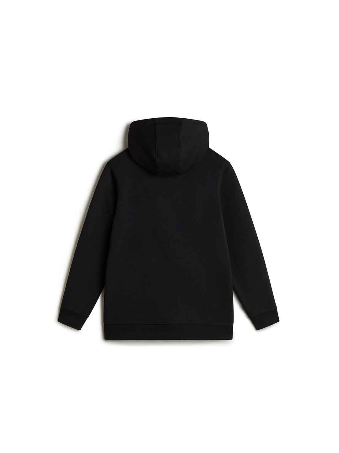 Vans felpa kids nero con cappuccio