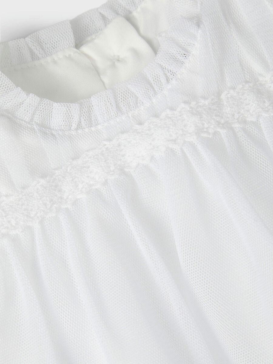 Name It abito bianco neonati