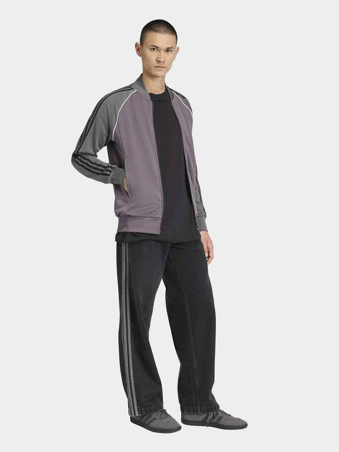 Adidas felpa grigio