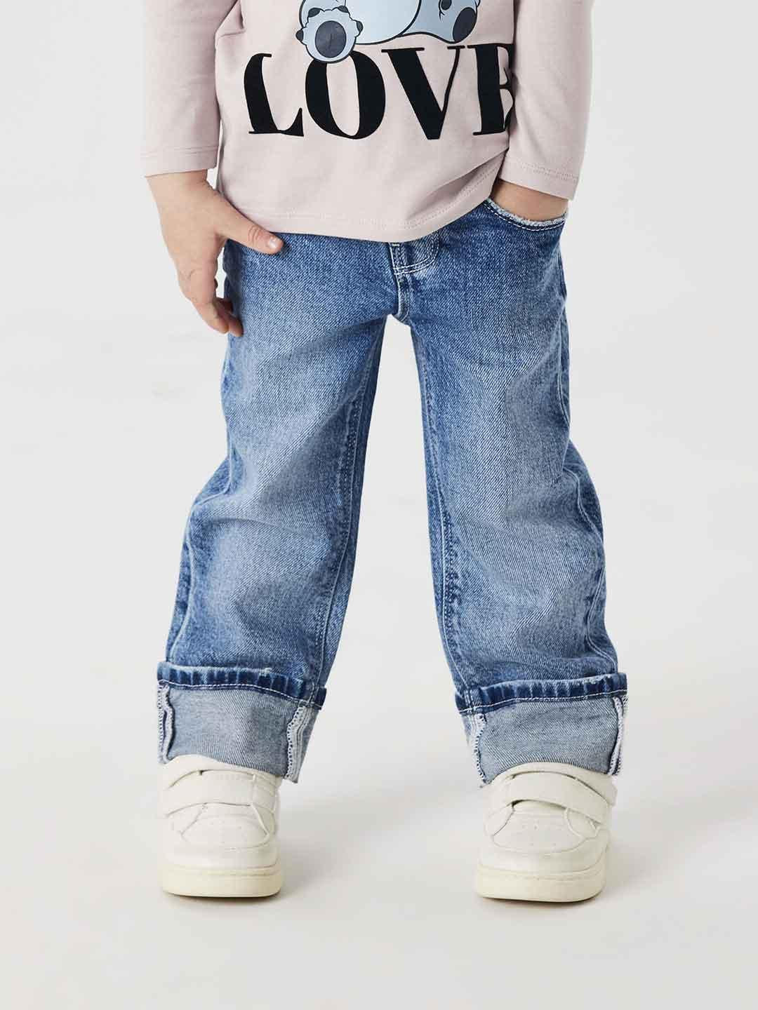 Name It jeans kids con risvolto