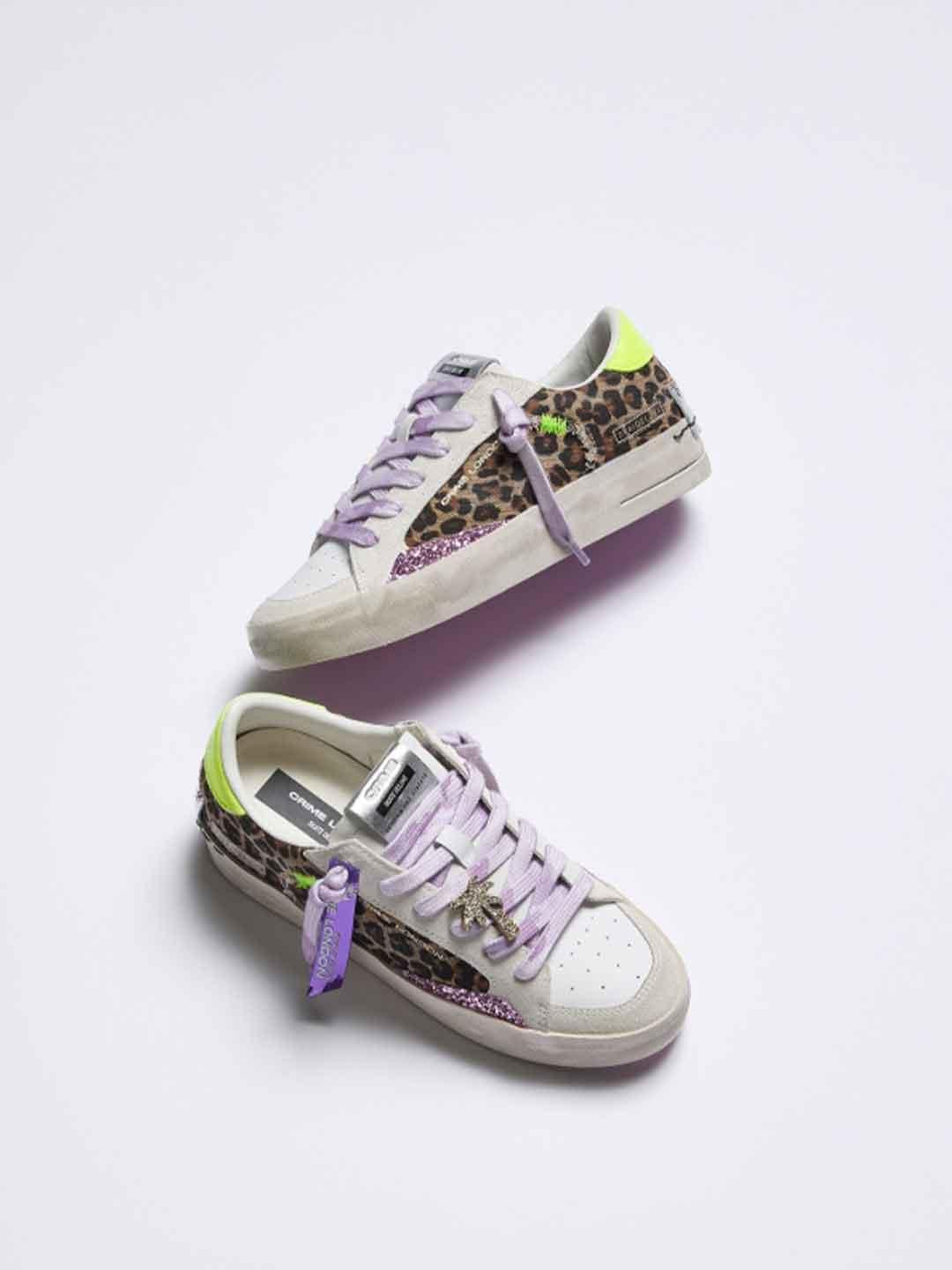 Crime Sk8 Deluxe sneakers maculato