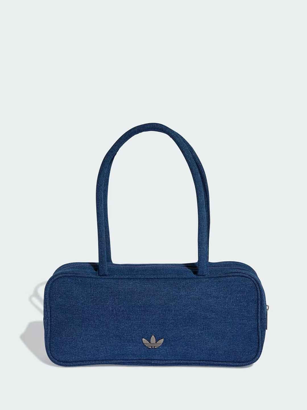 Adidas Adicolor borsa in jeans ovale
