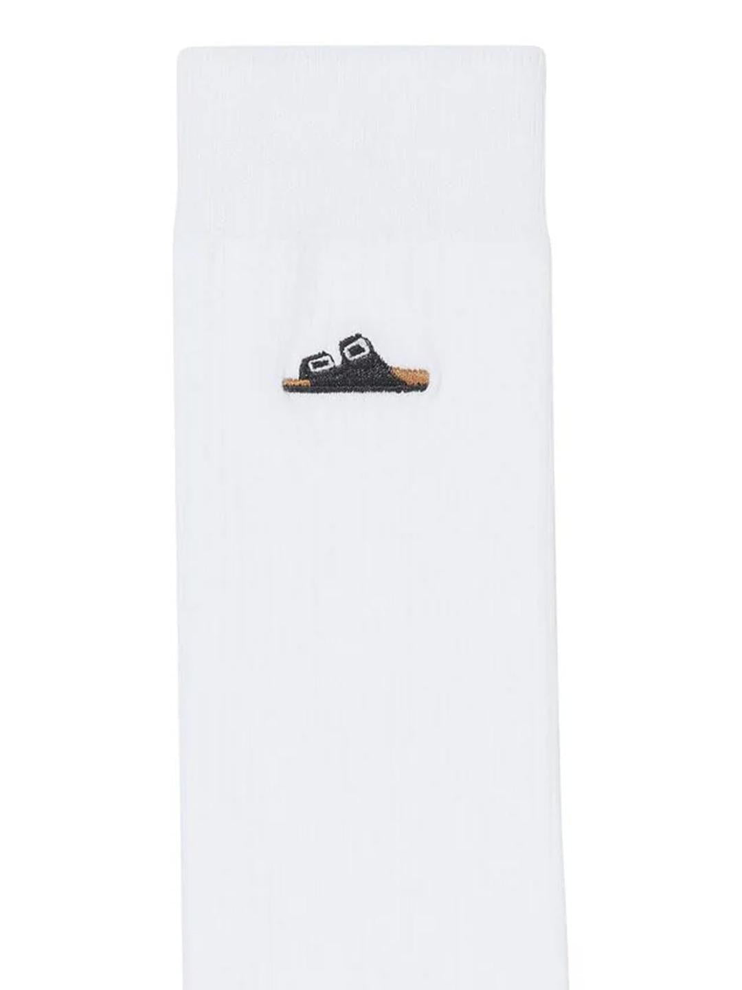Birkenstock Cotton Ribbed calzini bianco