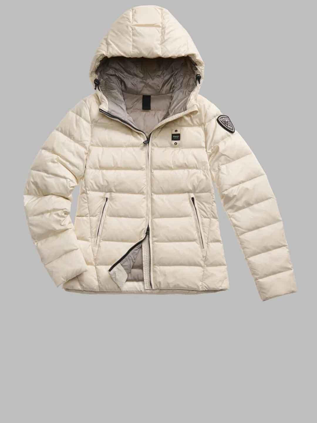 Blauer Charme piumino panna sfiancato basic