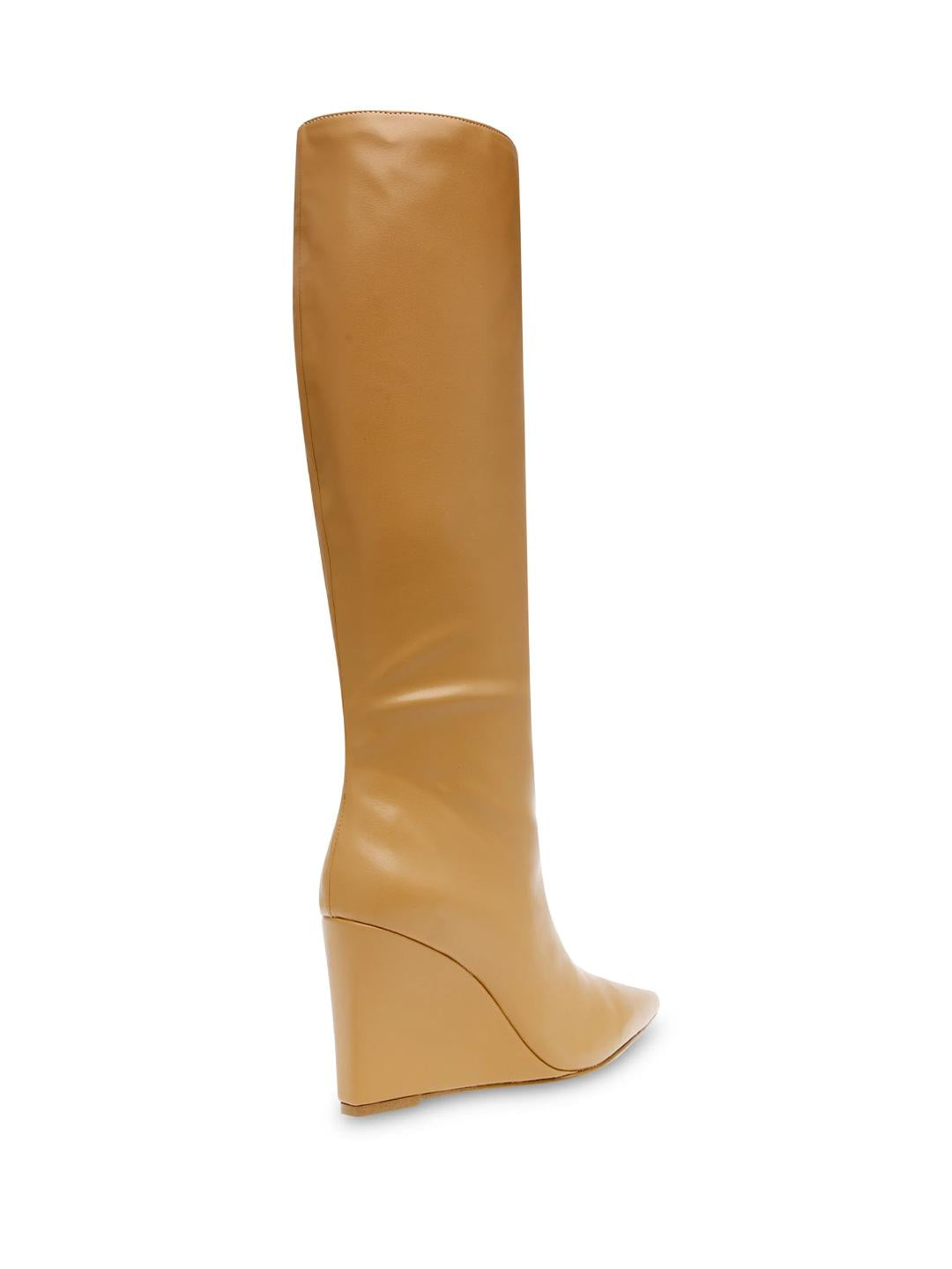 Stave Madden Showout stivale beige con zeppa