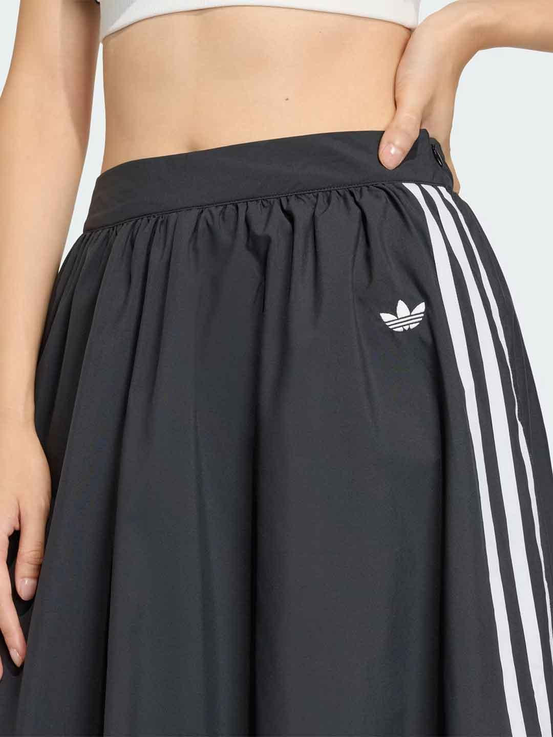 Adidas gonna nero balloon lunga