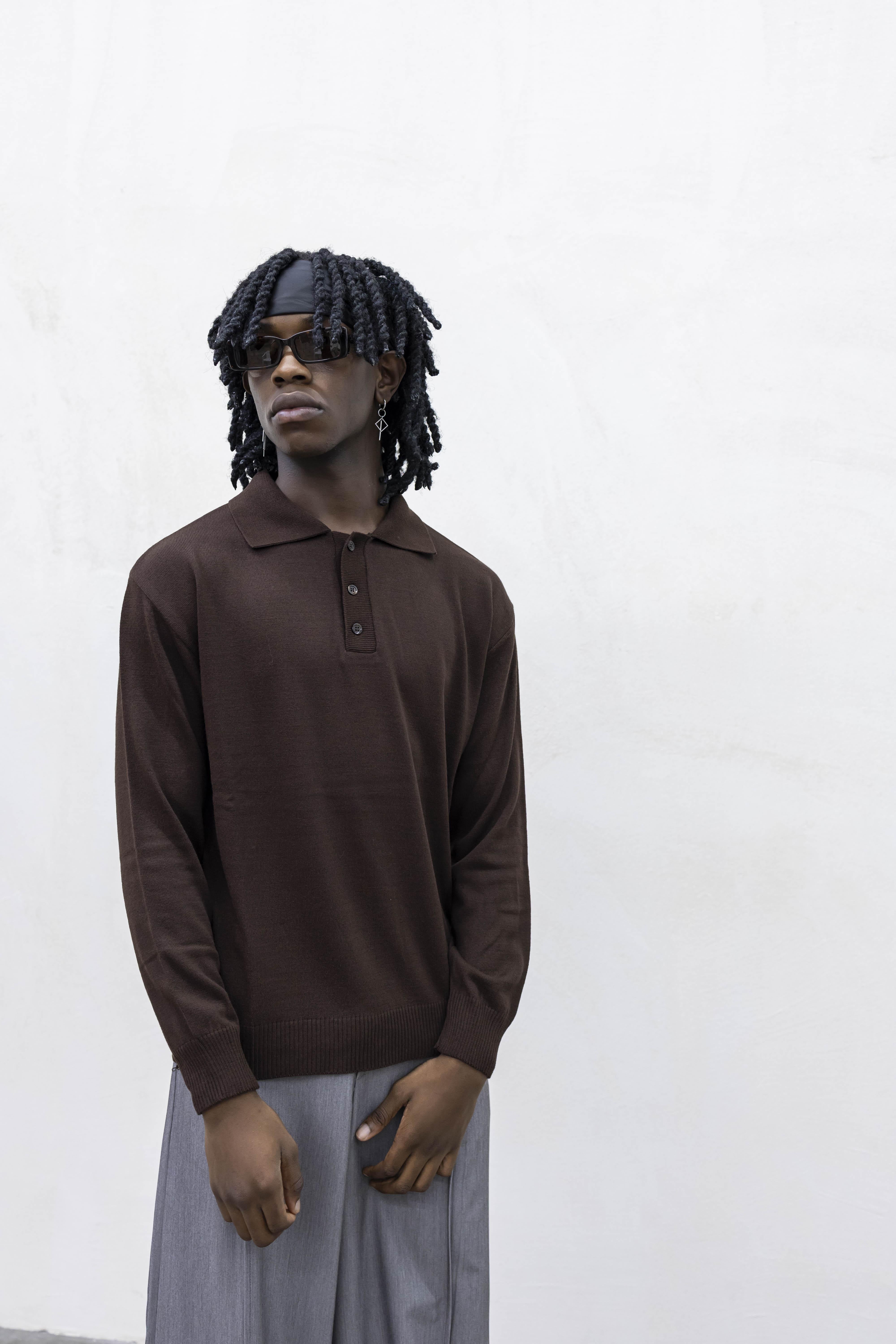 Tokyo polo marrone