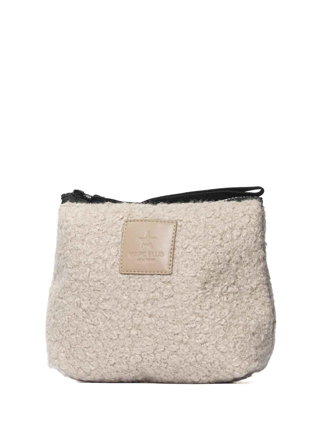 Marc Ellis Buby Curl Clutch pochette beige