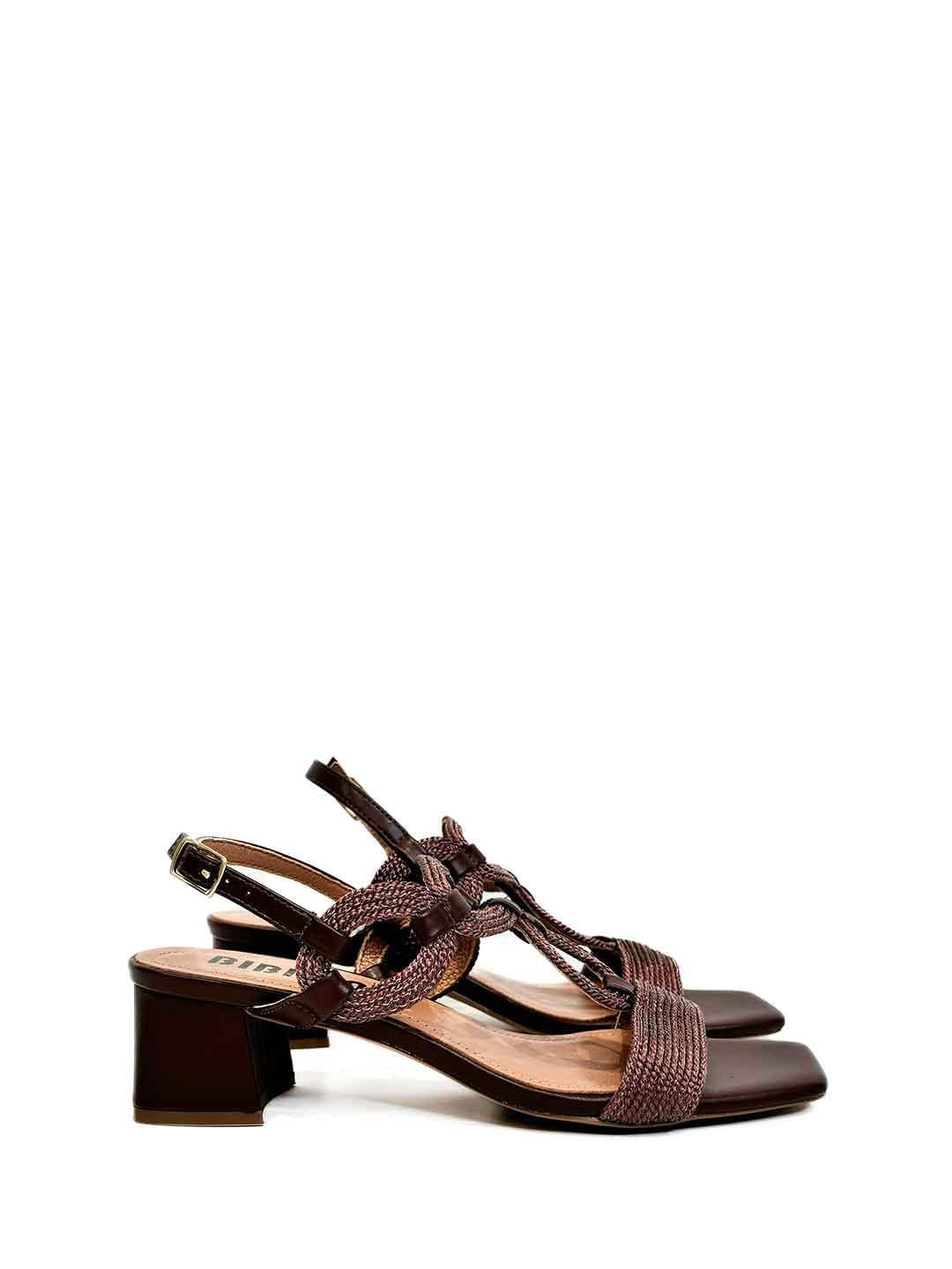 Bibi Lou Yara sandali marrone in corda<BR/>