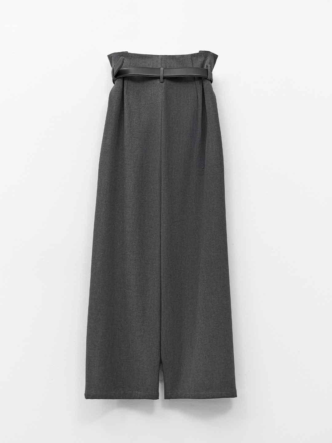 Eleh pantalone antracite con cintura