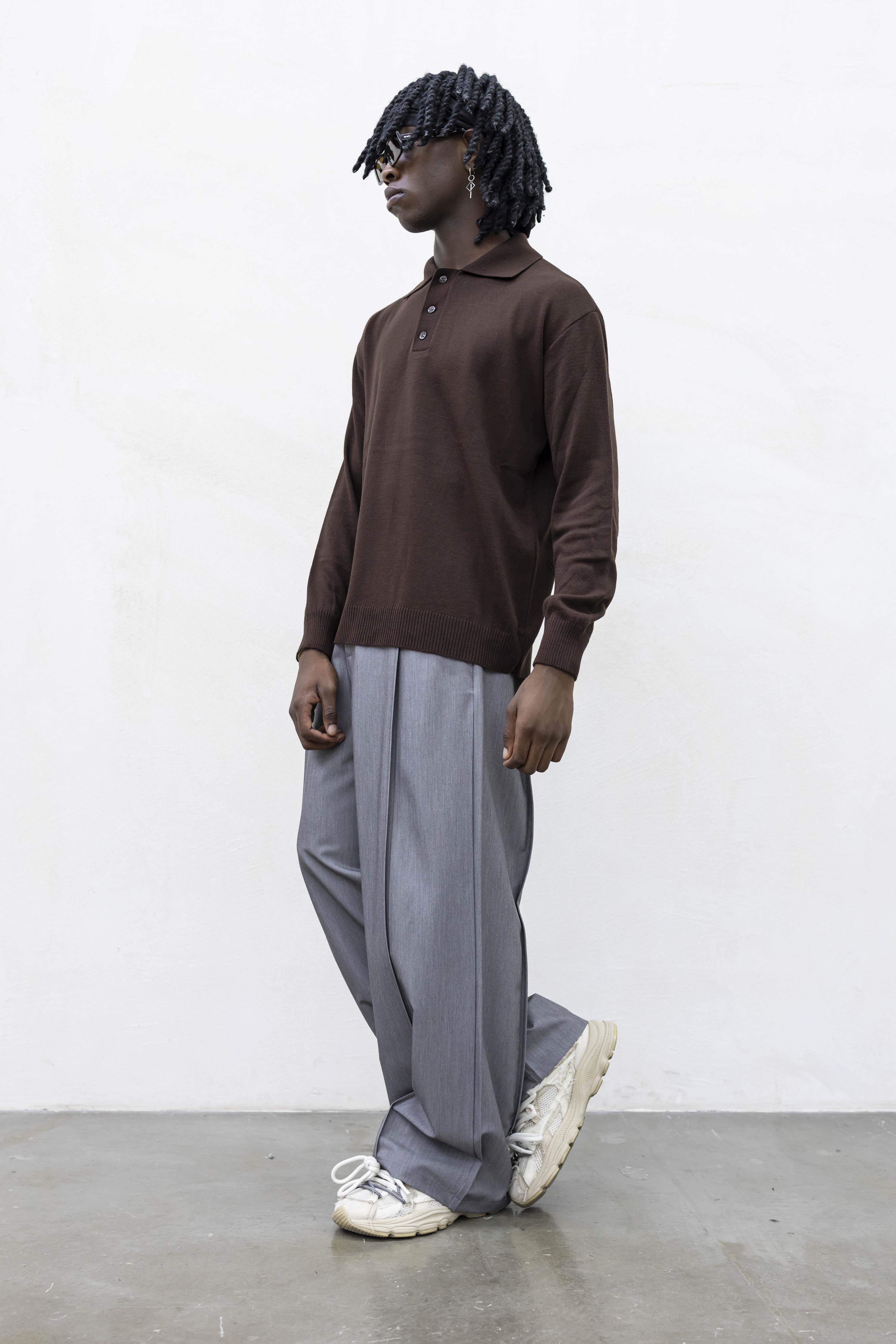 Tokyo polo marrone