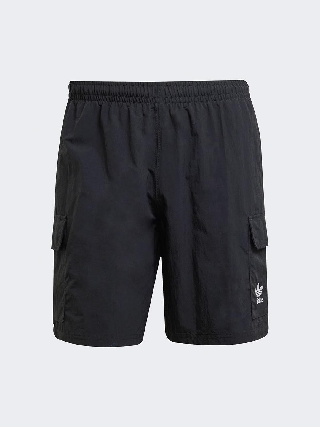 Adidas bermuda nero cargo