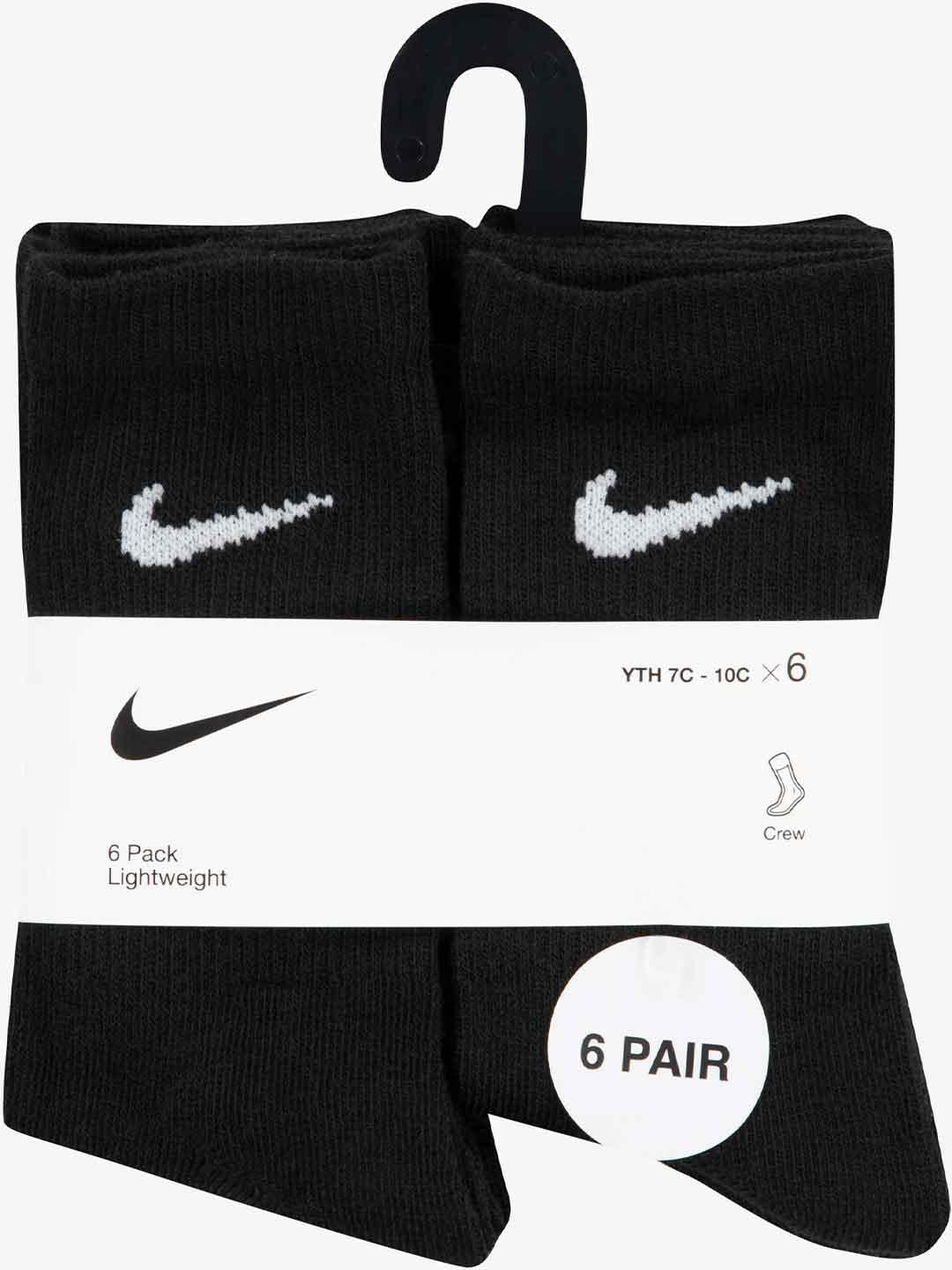 Nike calzini kids nero set da 3 paia