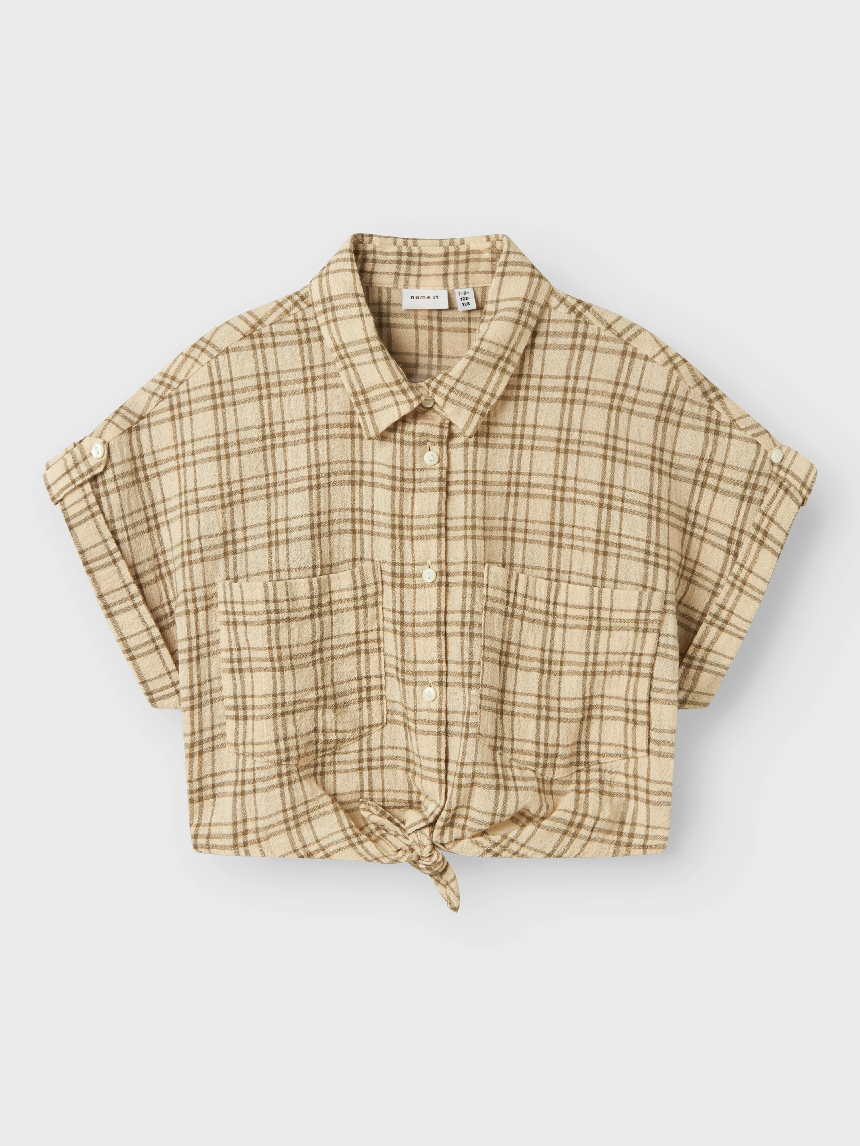 Name It camicia kids beige crop