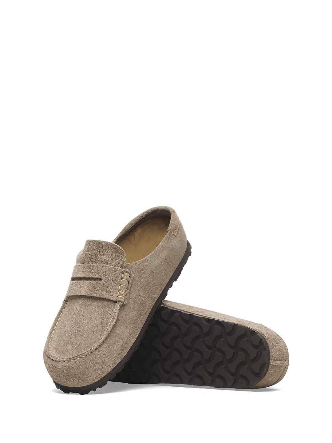 Birkenstock Naples Wrapped sabot beige
