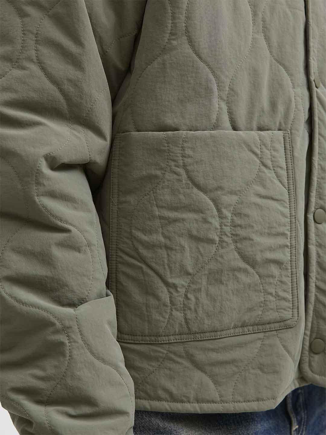 Jack & Jones giubbino verde con tasche