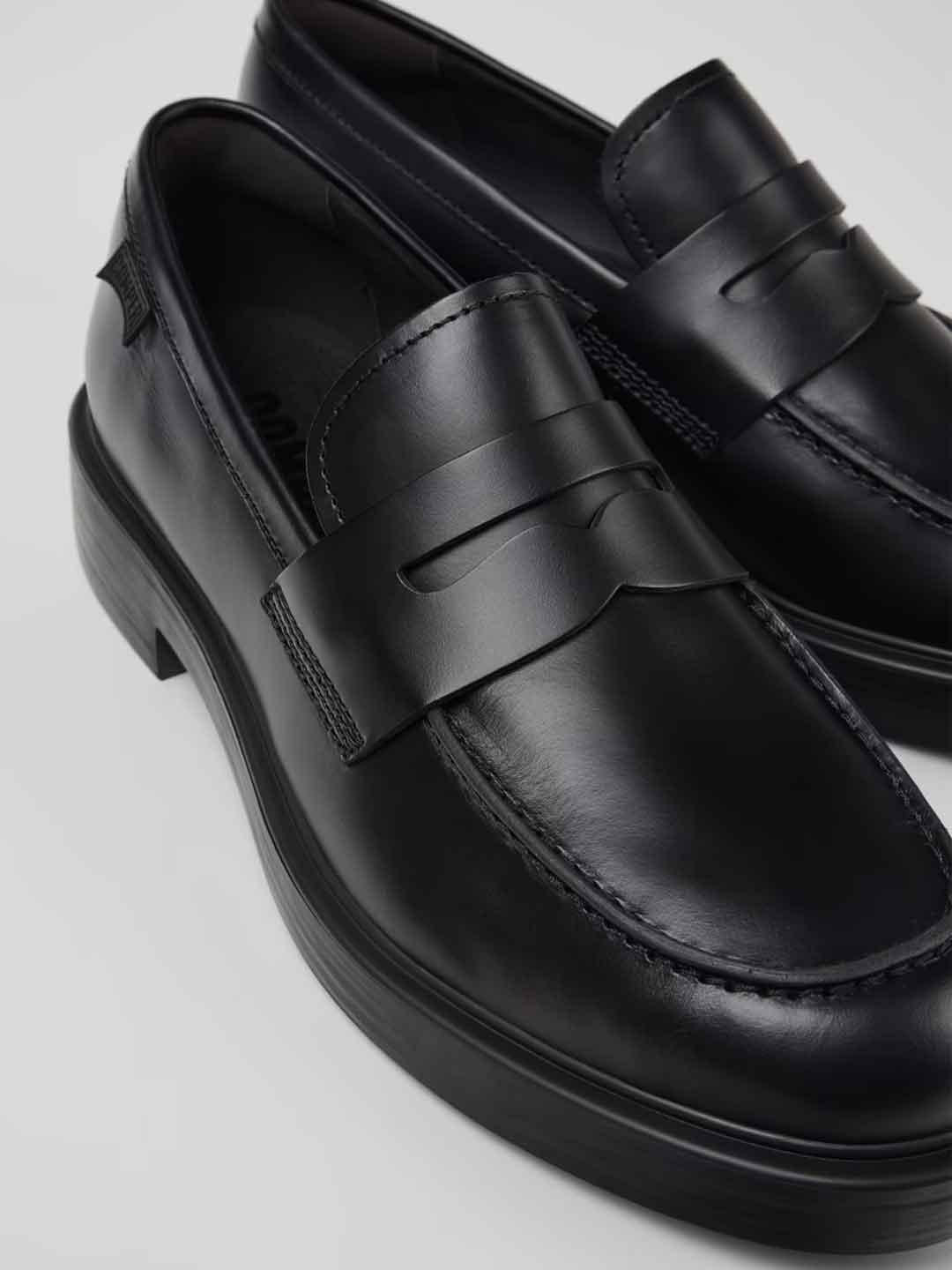 Camper Dean mocassino nero