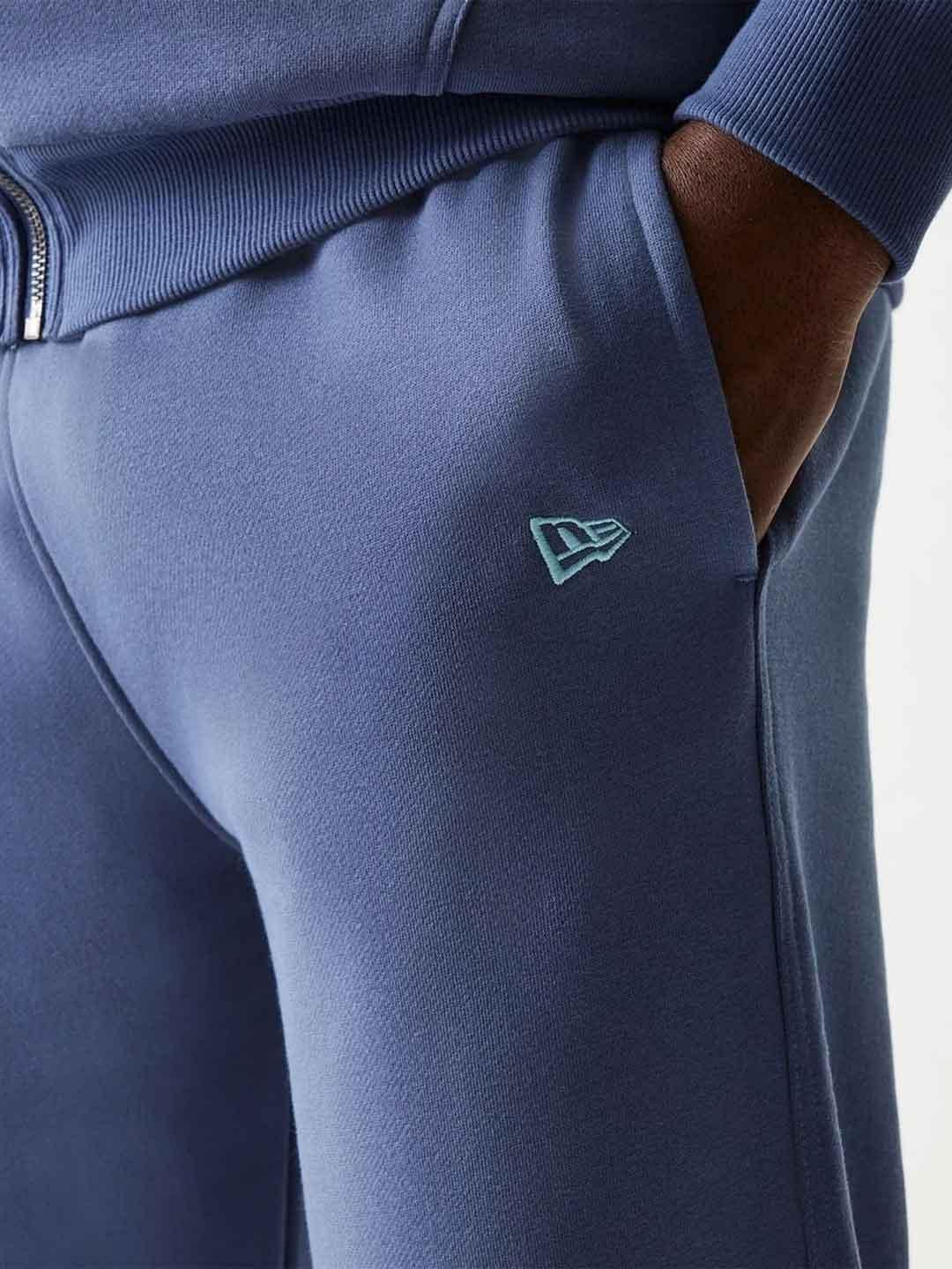 New Era pantalone blu LA con logo azzurro