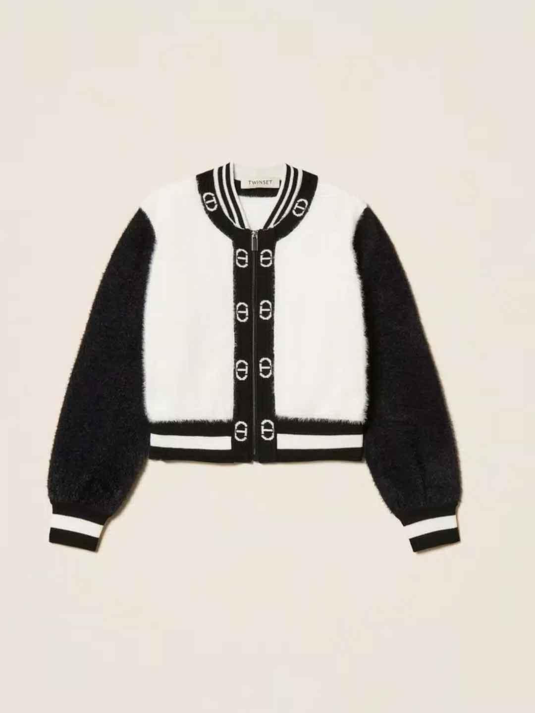 Twinset cardigan kids bianco