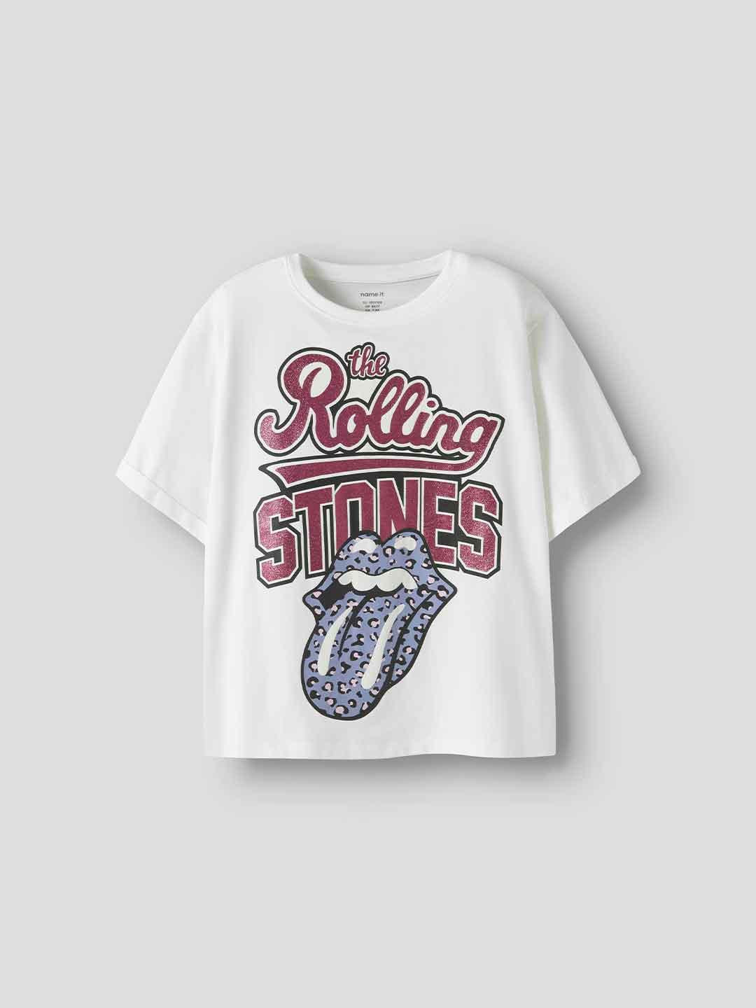 Name It t-shirt kids bianco con stampa