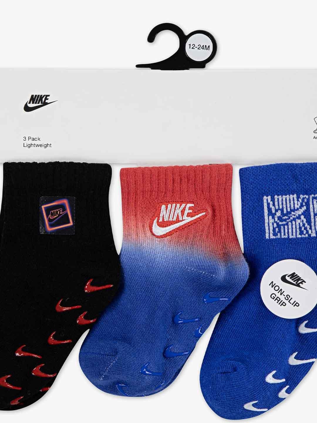Nike calzini kids blu set antiscivolo 3 paia