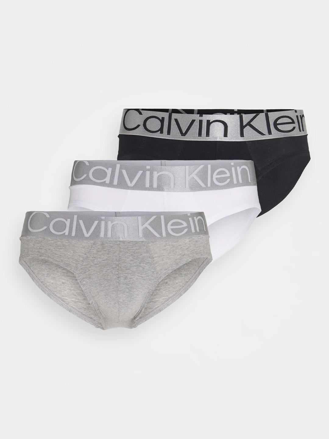 Calvin Klein slip multicolor con maxi logo in contrasto