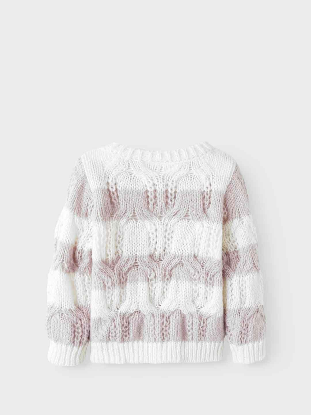 Name It maglione kids rosa a righe