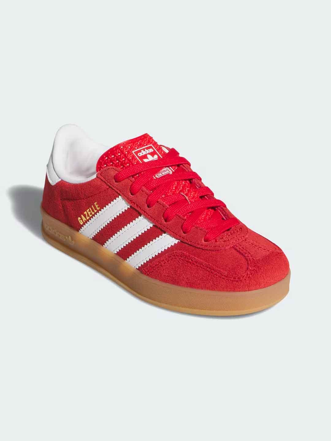 Adidas Gazelle Indoor sneakers kids rosso
