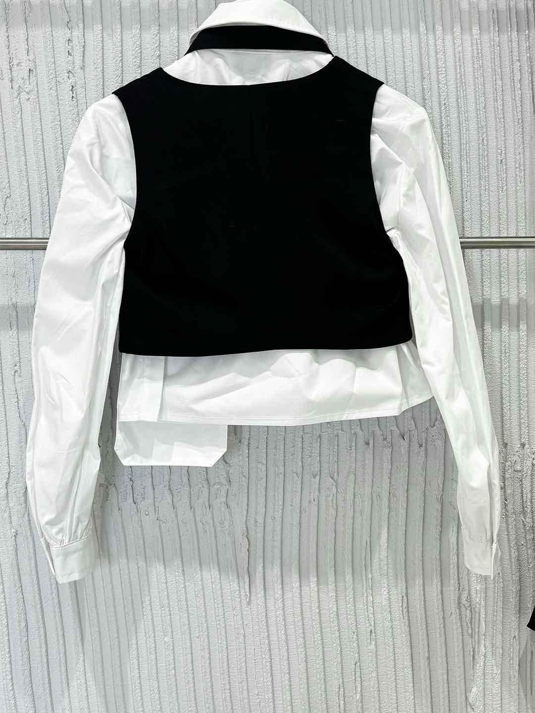 Marc Ellis camicia kids bianco crop