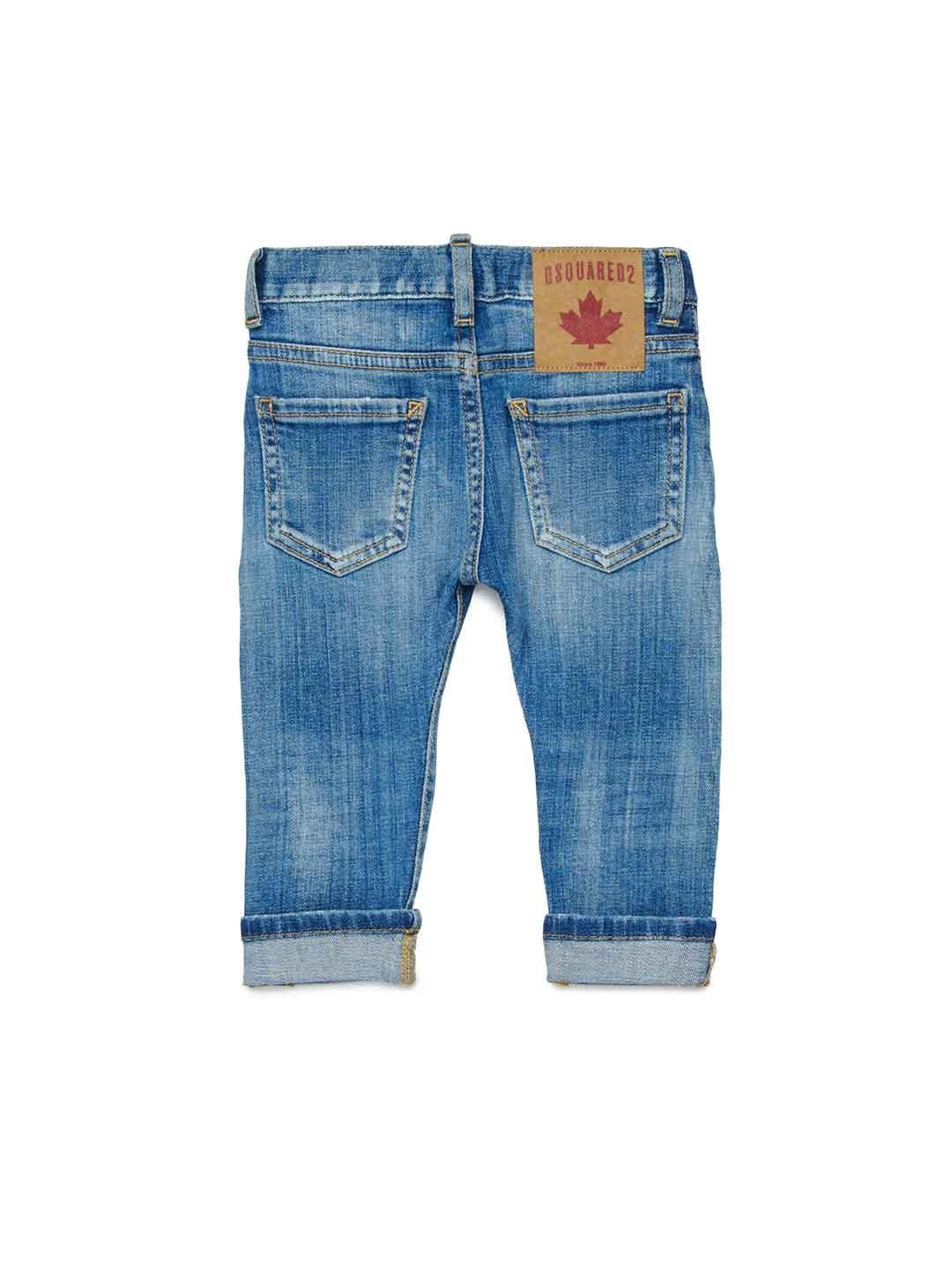 Dsquared 2 jeans kids effetto usurato