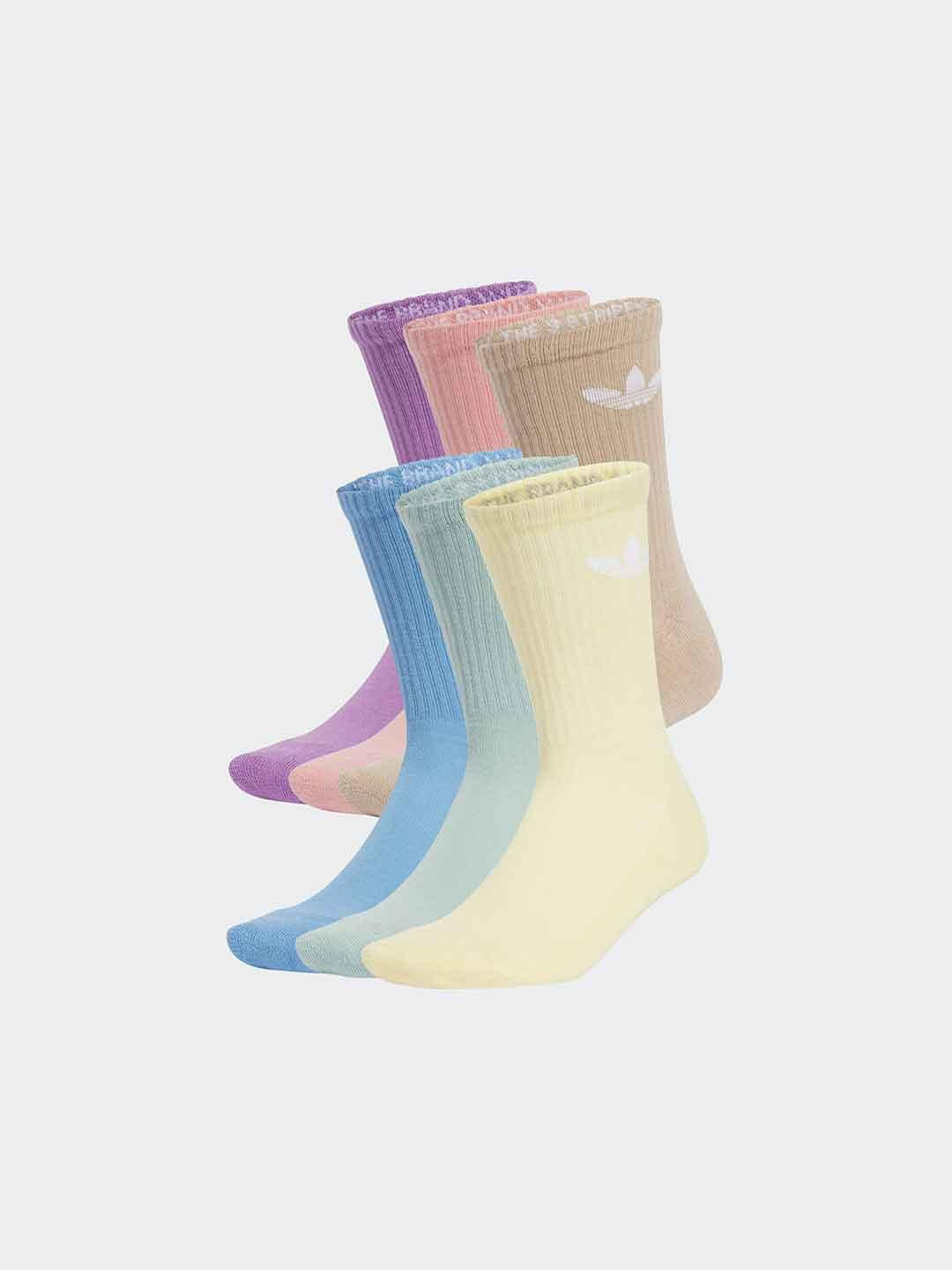 Adidas calzini multicolor set da 6 paia