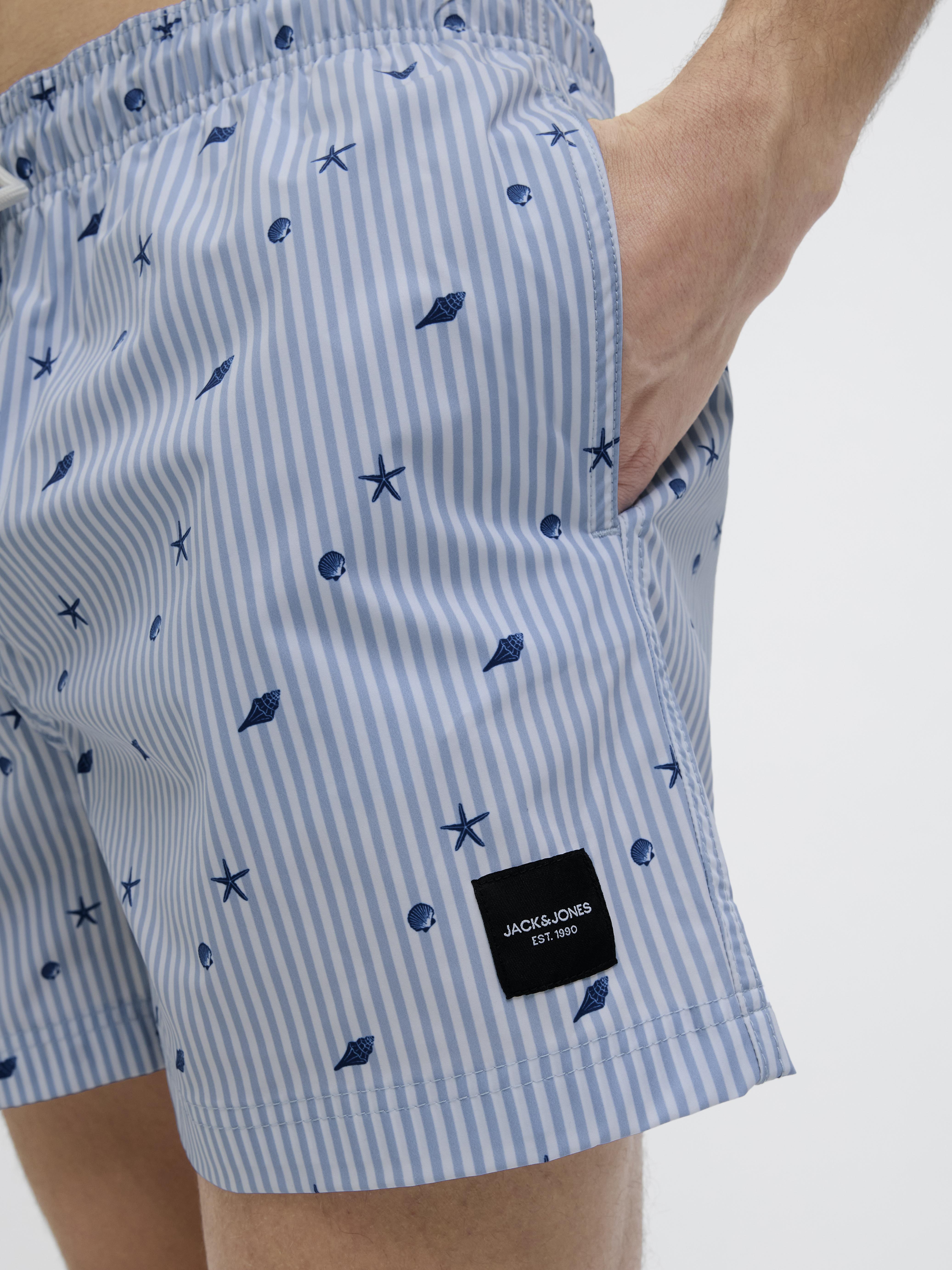 Jack & Jones costume azzurro a righe