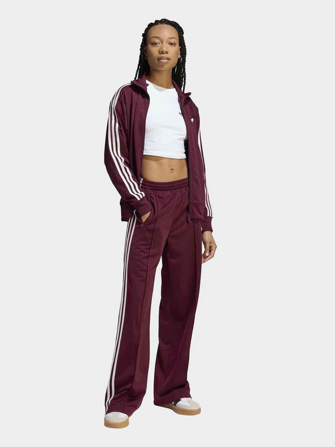 Adidas Firebird pantalone bordeaux