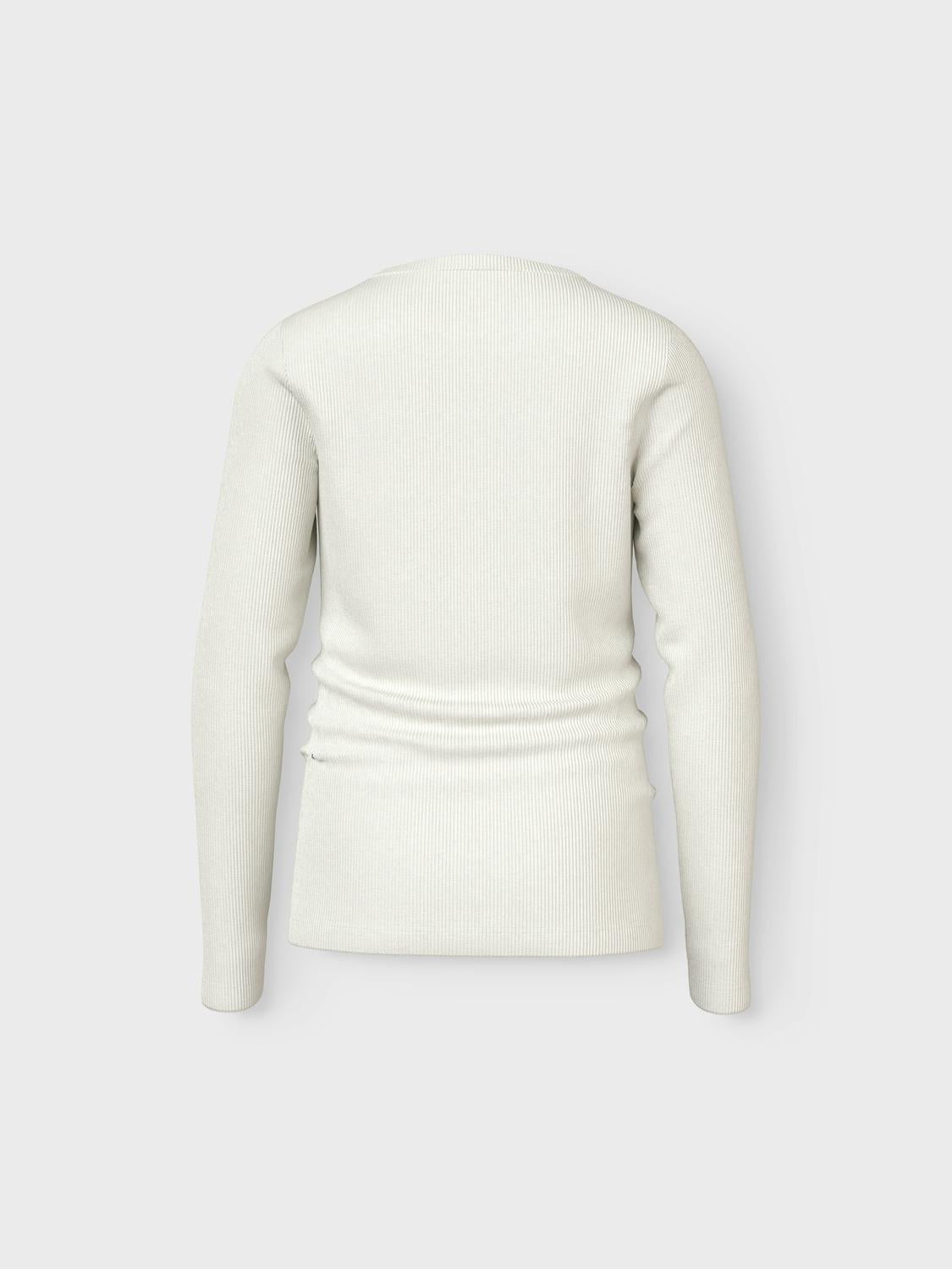 Name It maglia kids bianco a coste