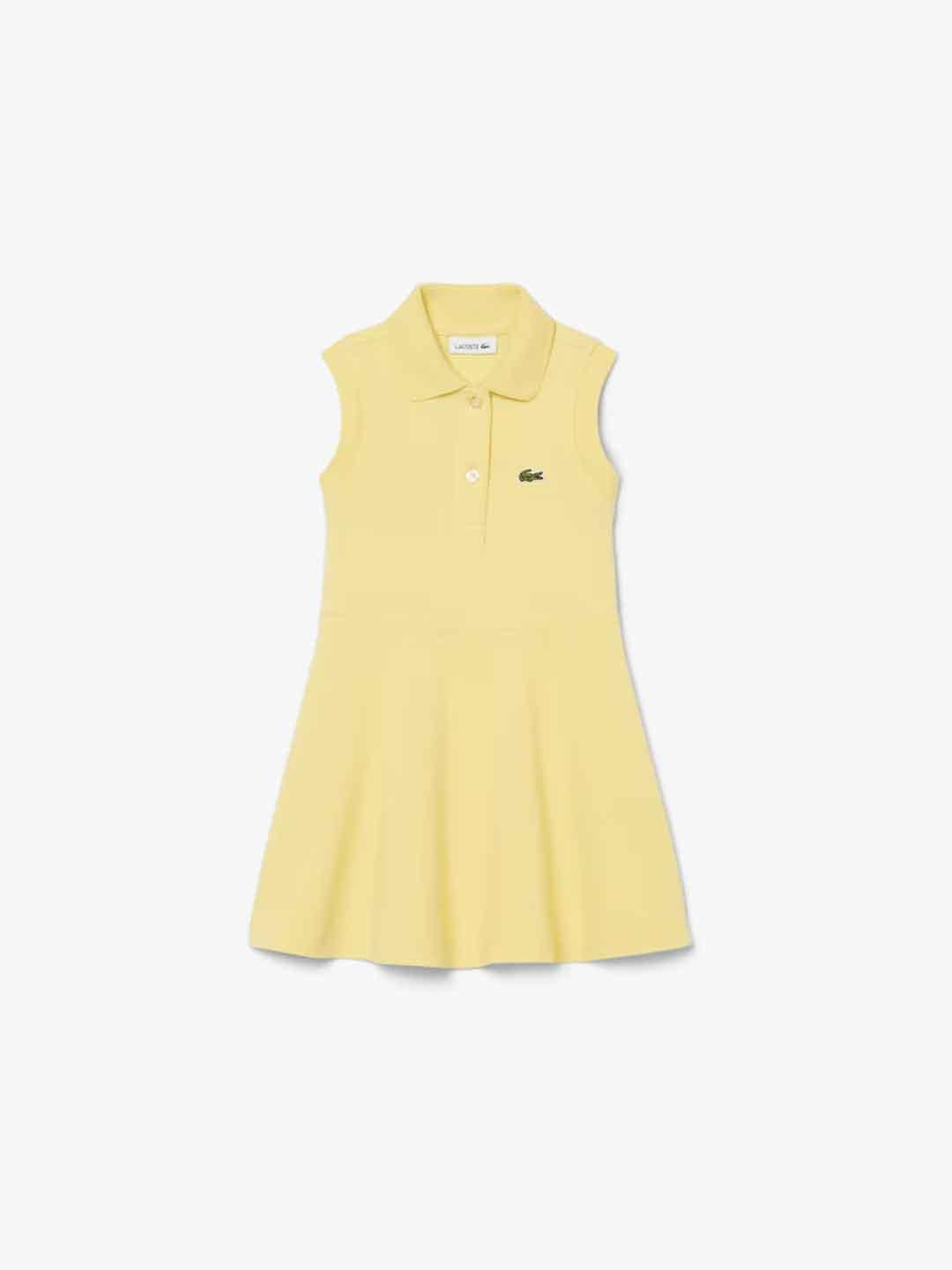 Lacoste abito kids giallo corto