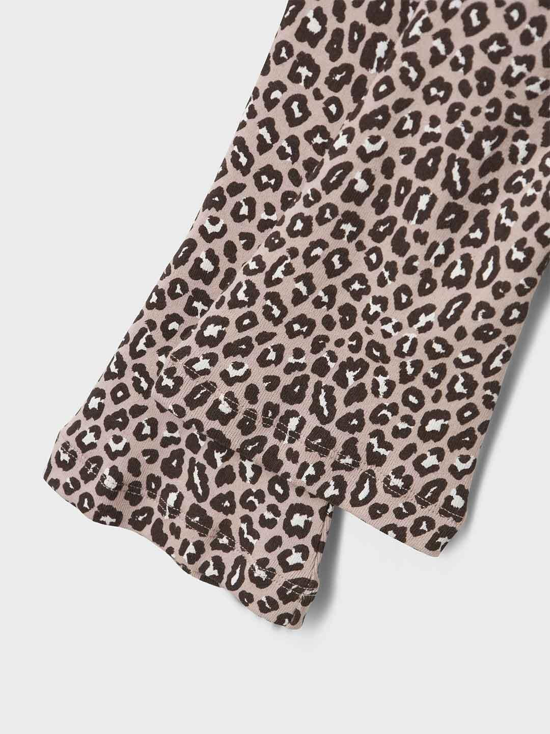 Name It leggings kids rosa maculato a zampa