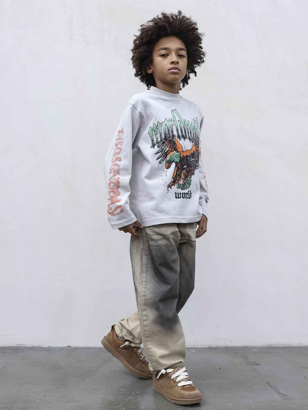 Present Day jeans kids beige