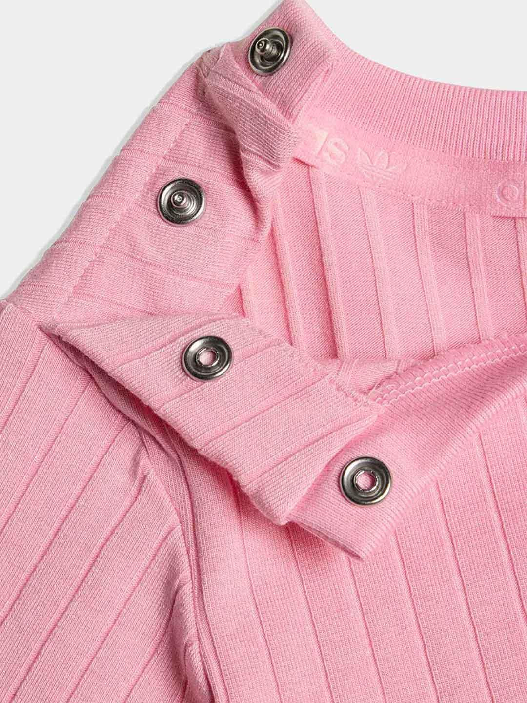 Adidas coordinati kids rosa a coste