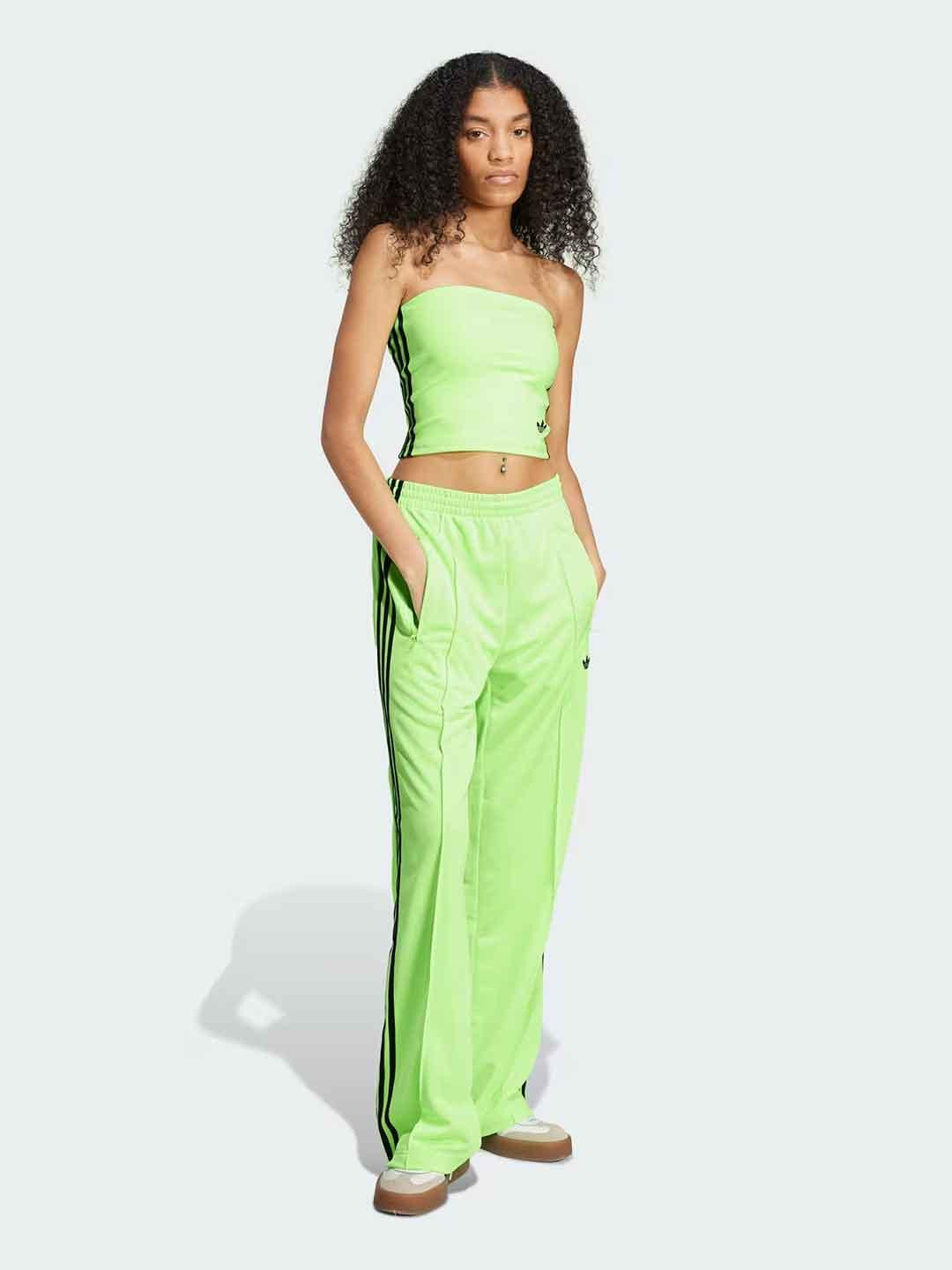 Adidas Adicolor pantalone verde fluo