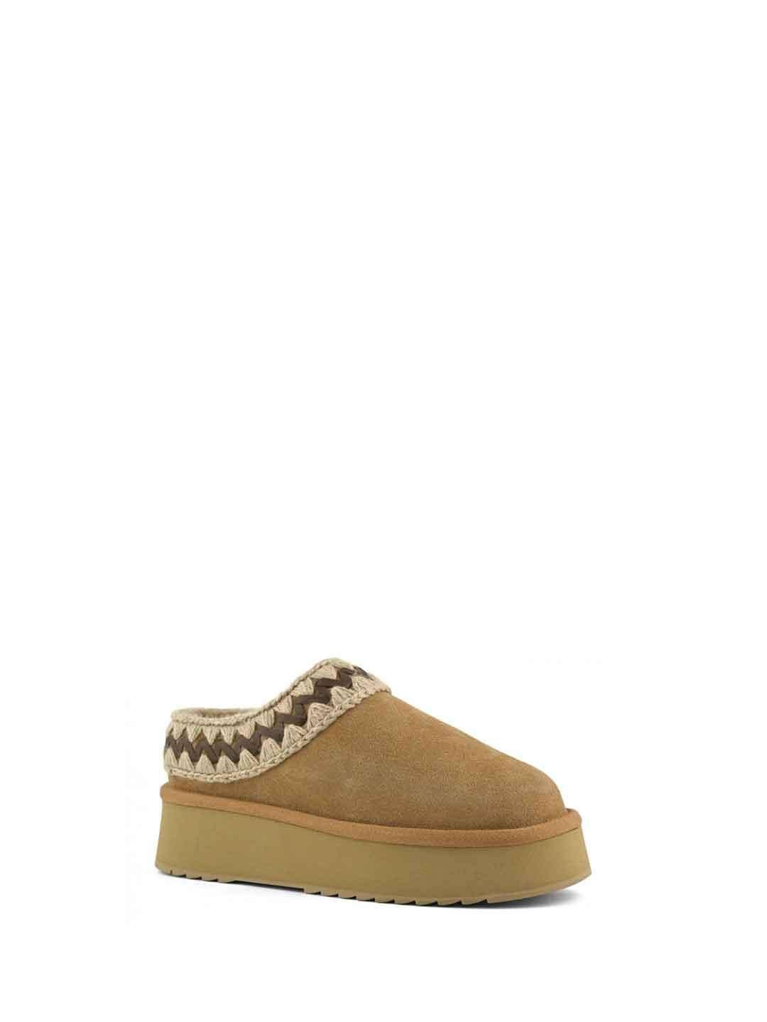 Mou Platform Clog sabot beige