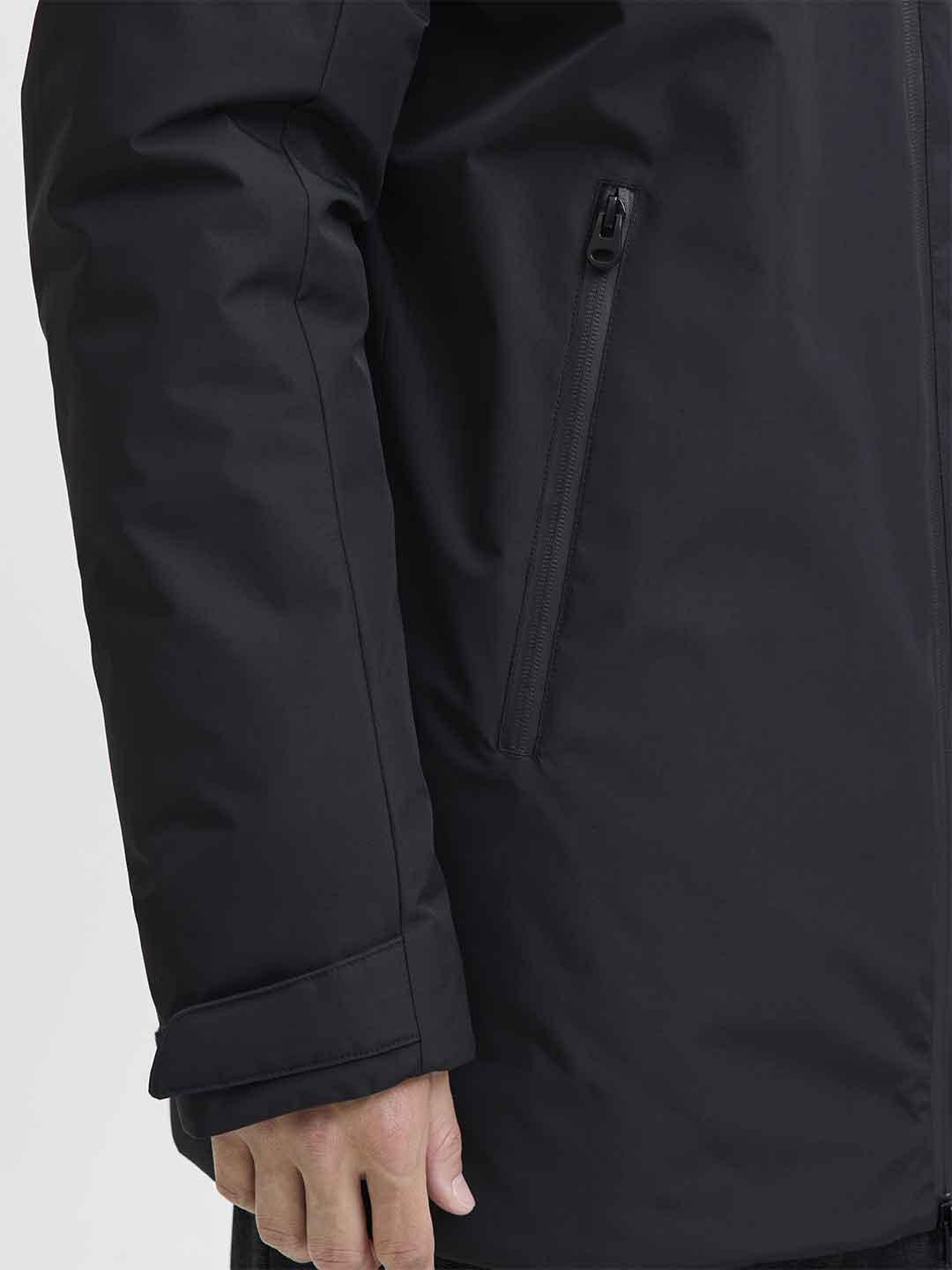 Jack & Jones parka giubbino nero