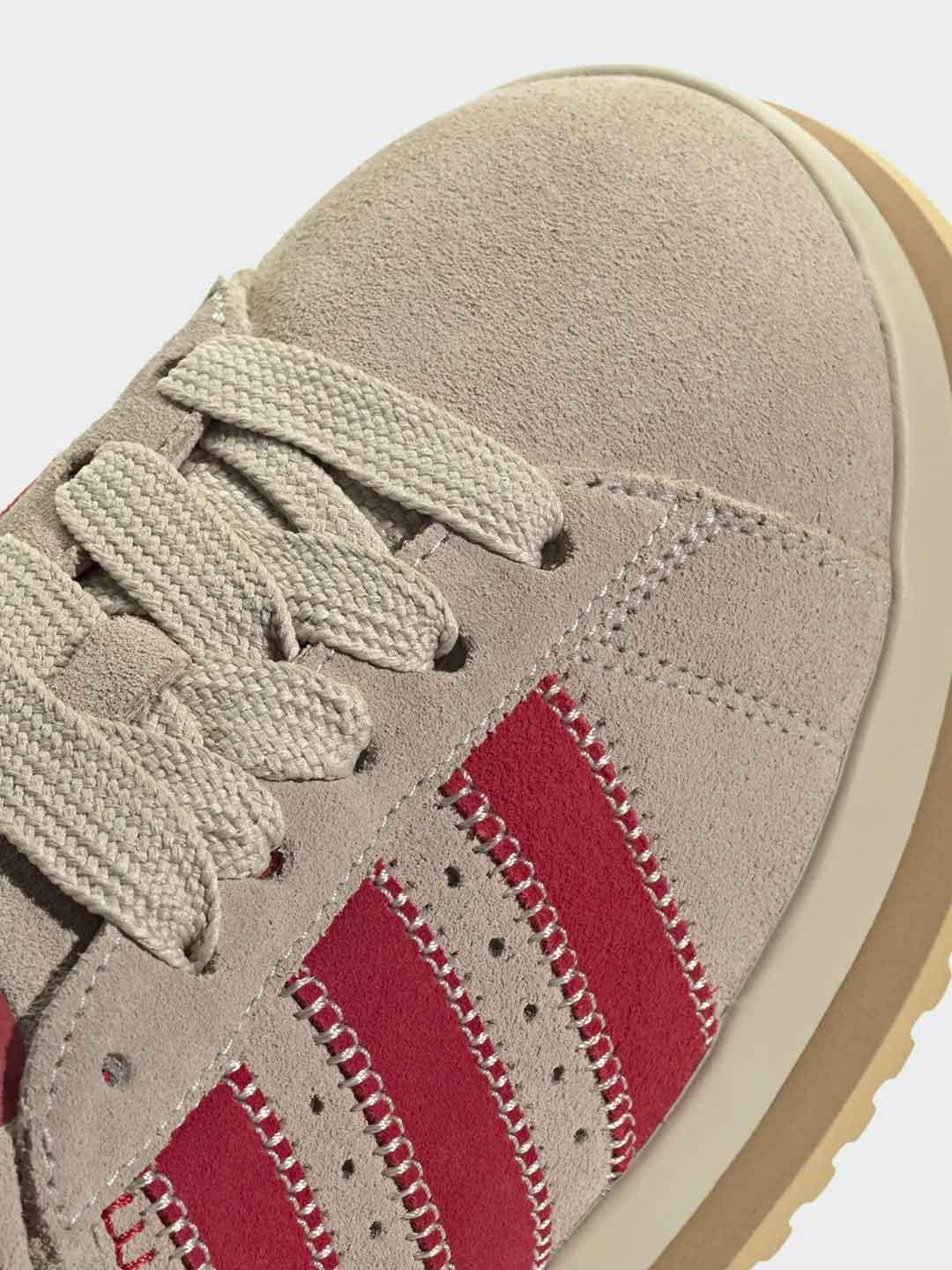 Adidas Campus 00 sabot beige con pelliccia