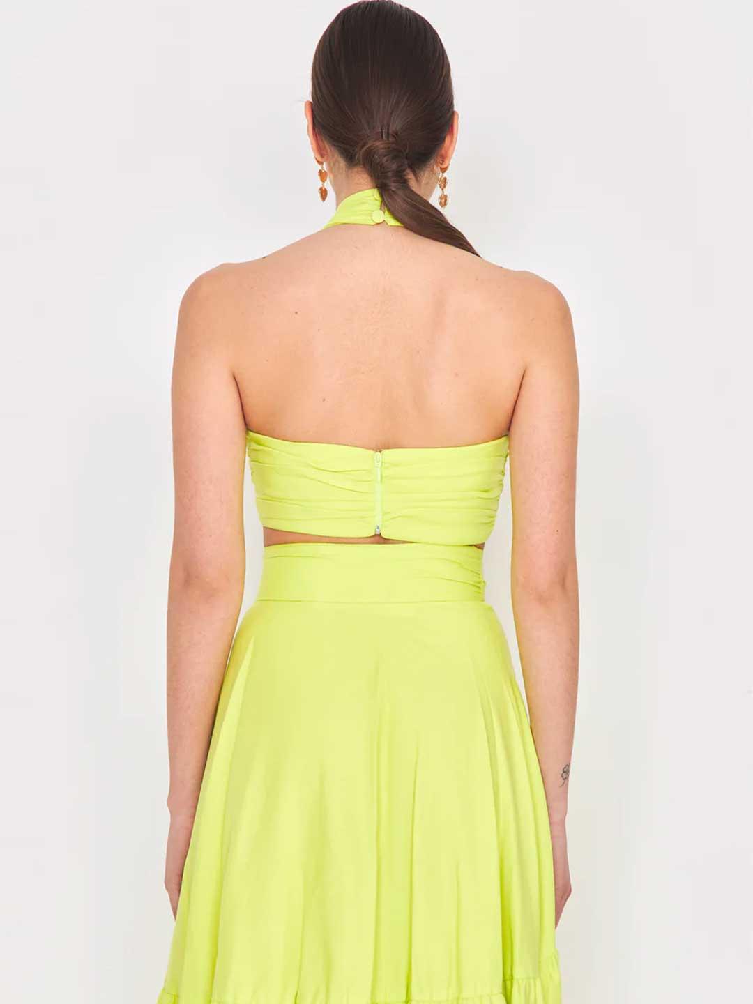Silence Princess top verde
