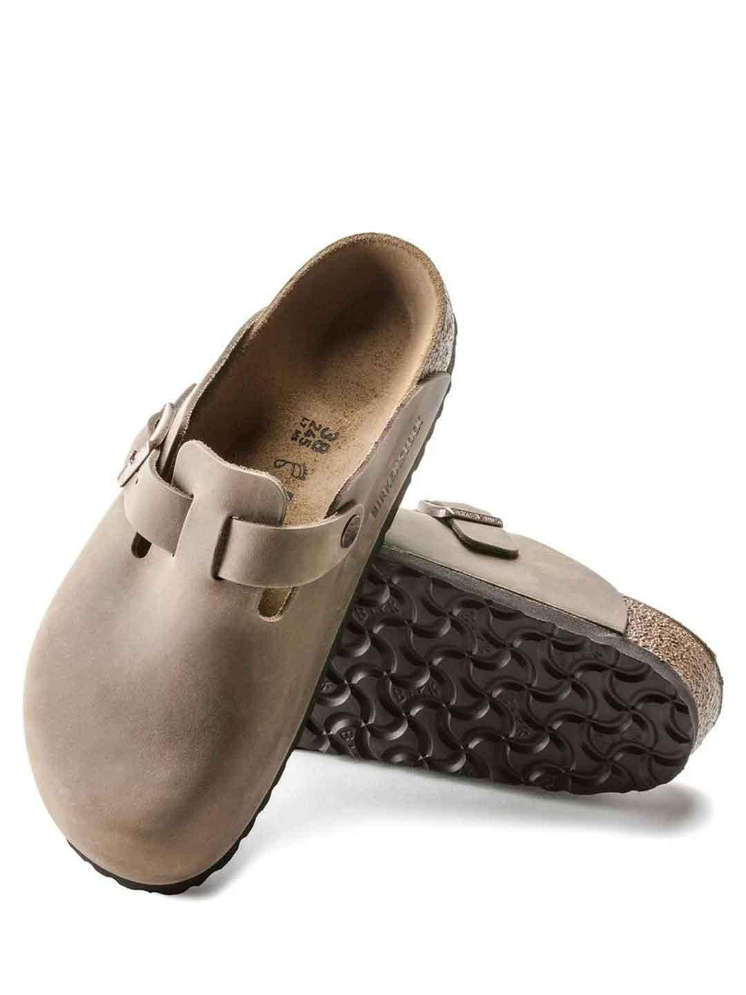 Birkenstock Boston sabot beige