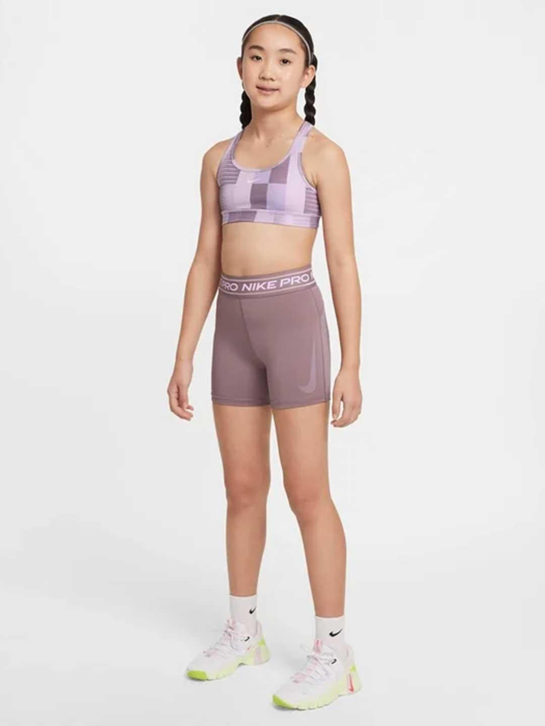 Nike Pro top kids lilla