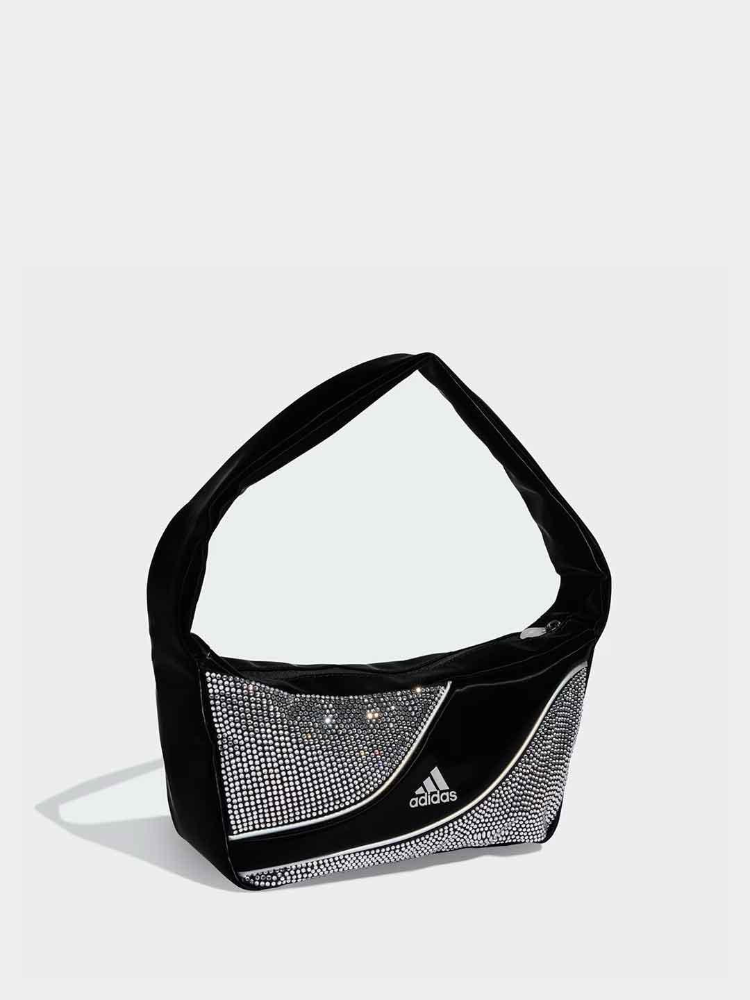 Adidas borsa nero con strass