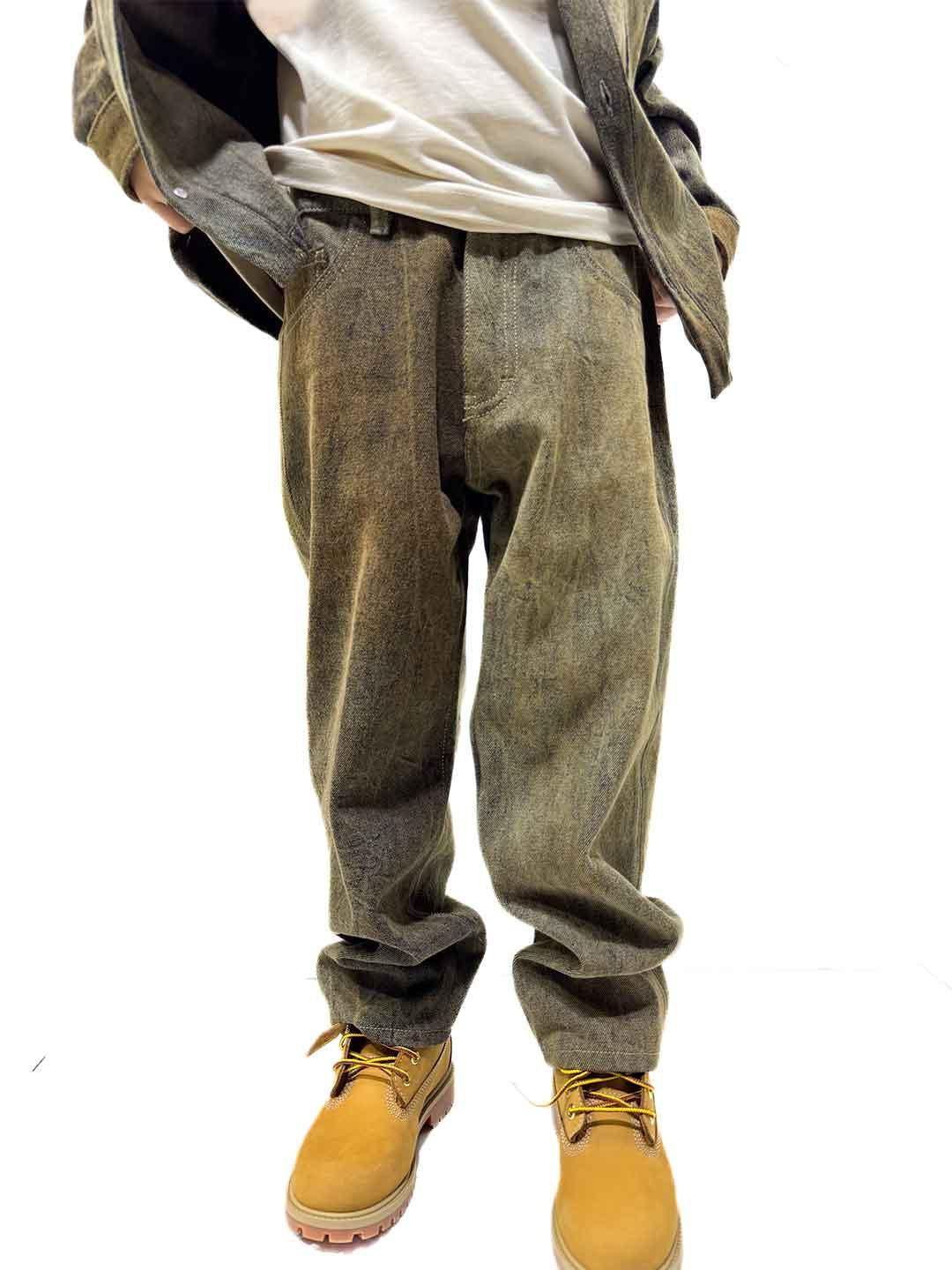 I'm Brian jeans kids marrone