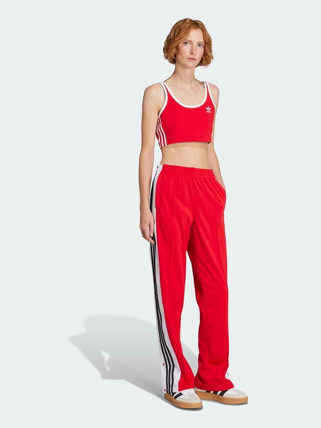 Adidas Adibreak pantalone rosso