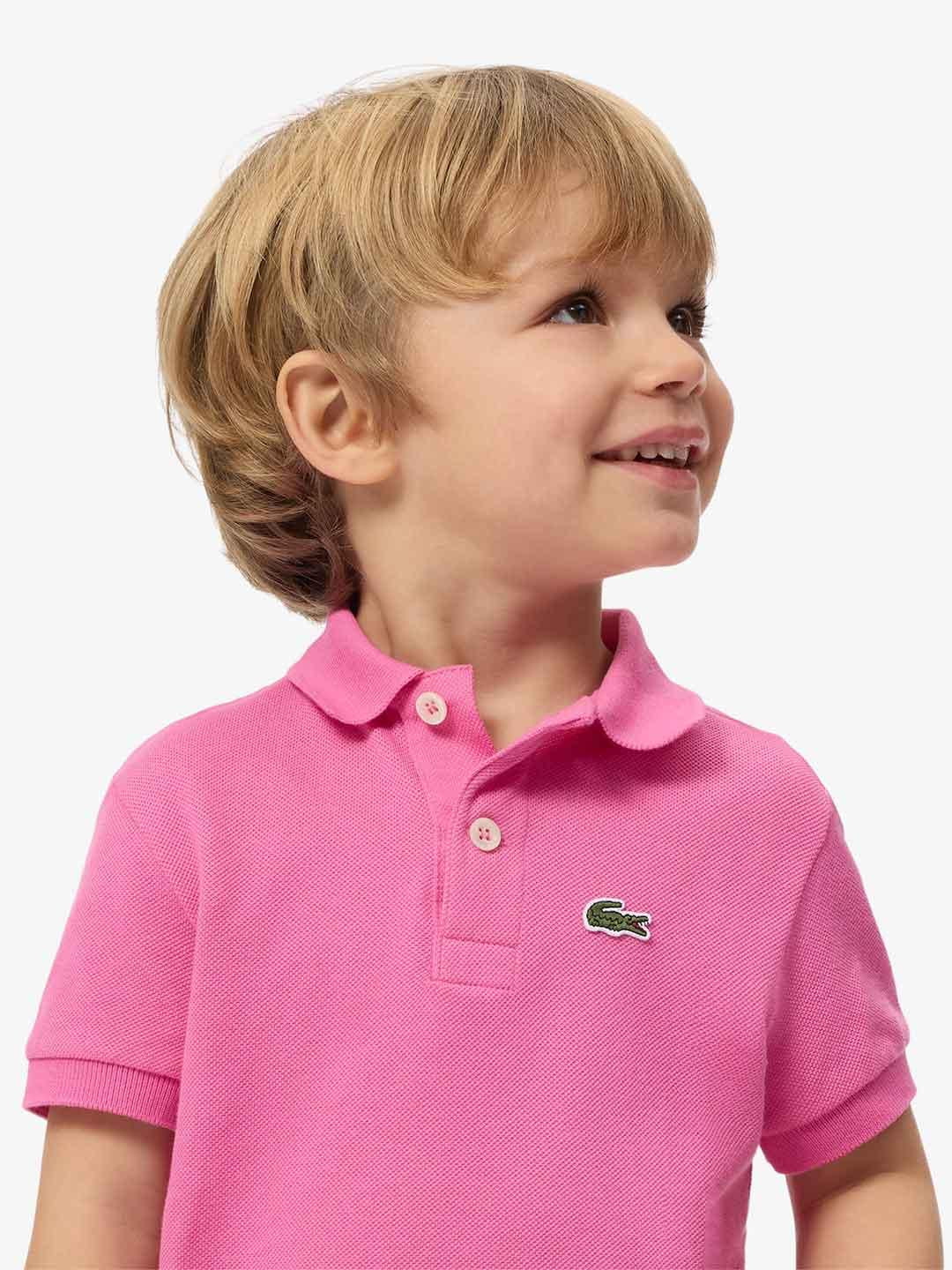 Lacoste t-shirt kids rosa