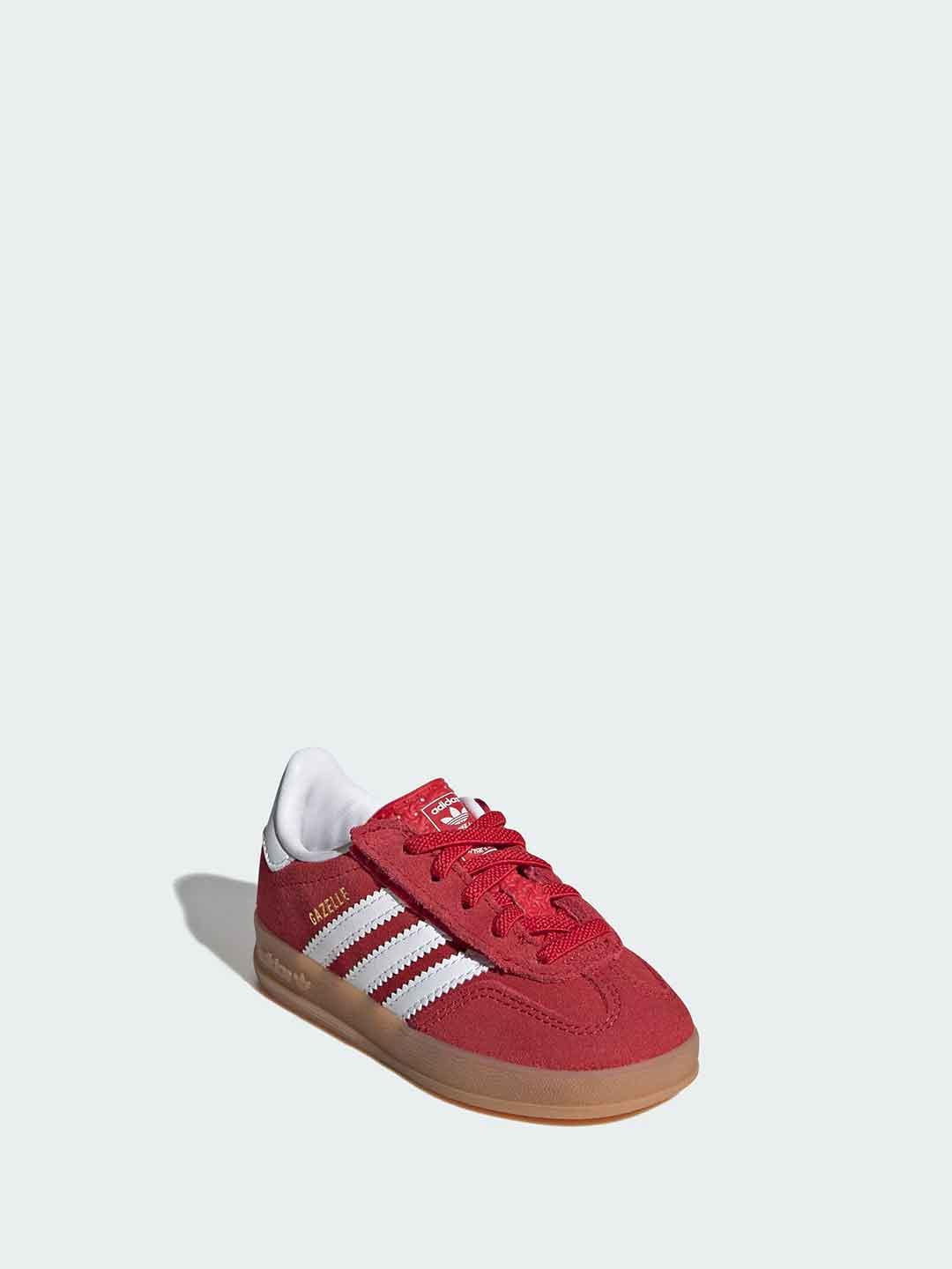 Adidas Gazelle Indoor CF sneakers kids rosso<BR/>